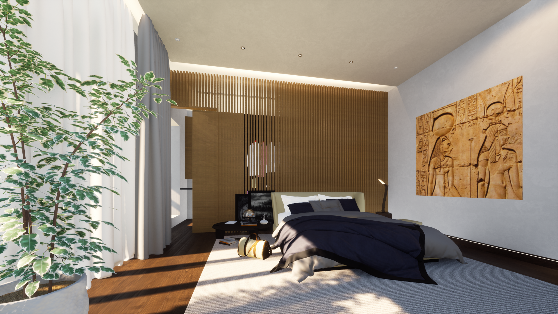 Interior design bed master